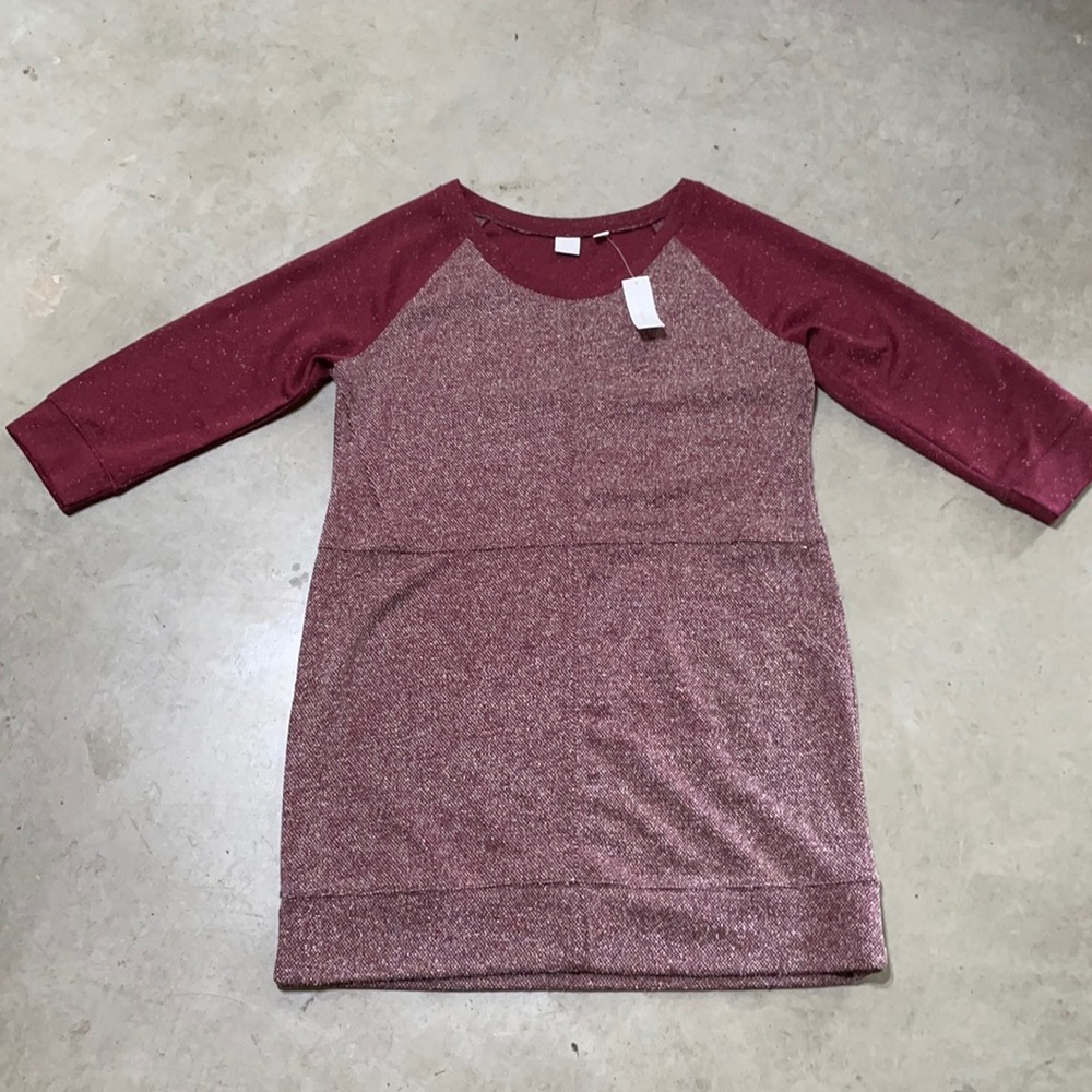 Woman’s long sleeve dress